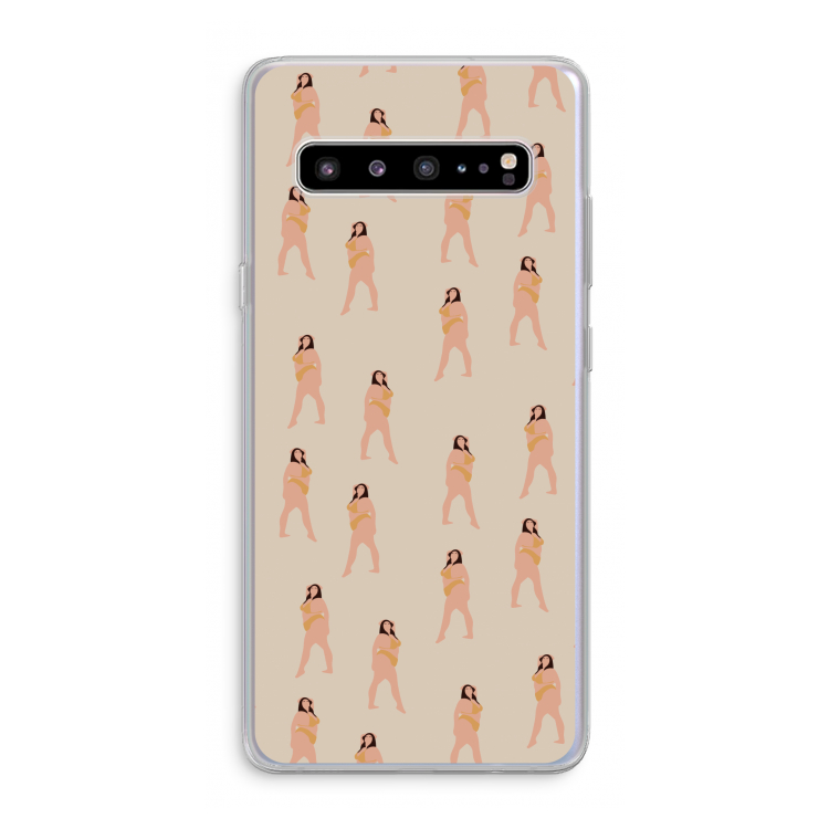 You're so golden: Samsung Galaxy S10 5G Transparant Hoesje