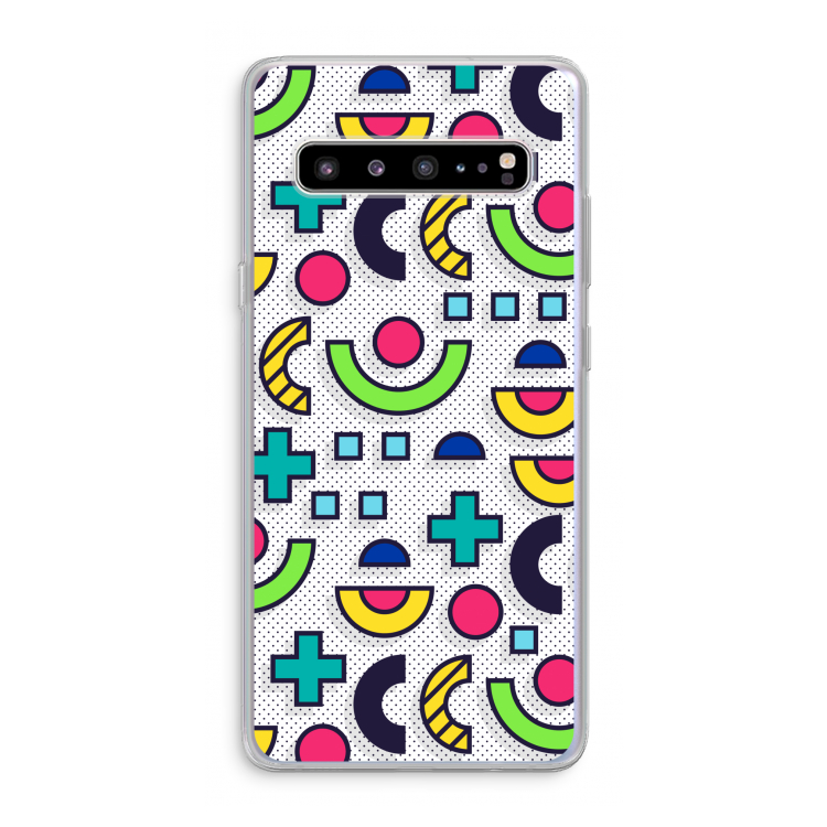 8-bit N°6: Samsung Galaxy S10 5G Transparant Hoesje