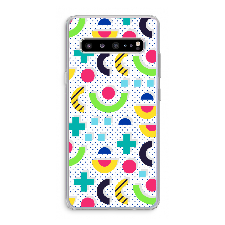 8-bit N°1: Samsung Galaxy S10 5G Transparant Hoesje