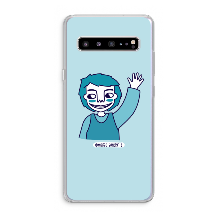 Zwaai: Samsung Galaxy S10 5G Transparant Hoesje