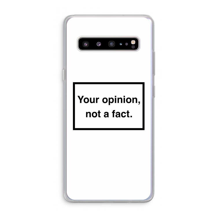 Your opinion: Samsung Galaxy S10 5G Transparant Hoesje