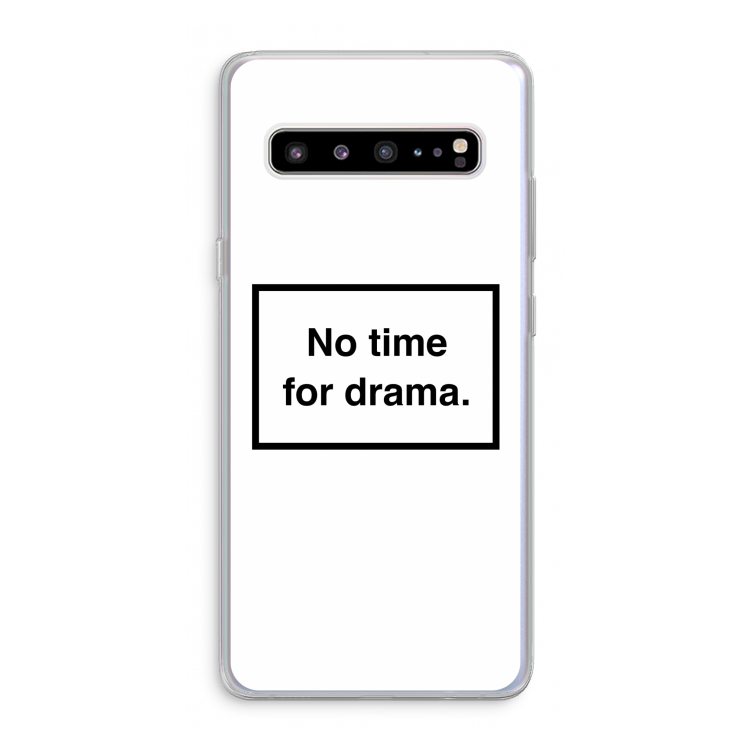 No drama: Samsung Galaxy S10 5G Transparant Hoesje