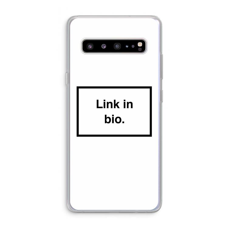 Link in bio: Samsung Galaxy S10 5G Transparant Hoesje