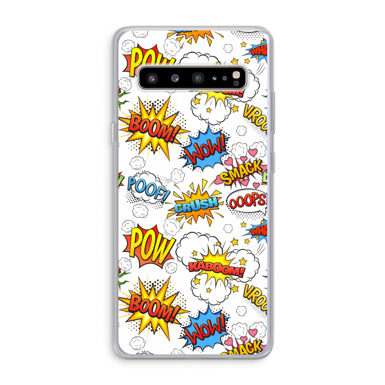 Pow Smack: Samsung Galaxy S10 5G Transparant Hoesje