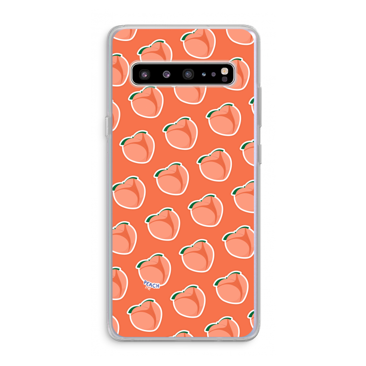 Just peachy: Samsung Galaxy S10 5G Transparant Hoesje