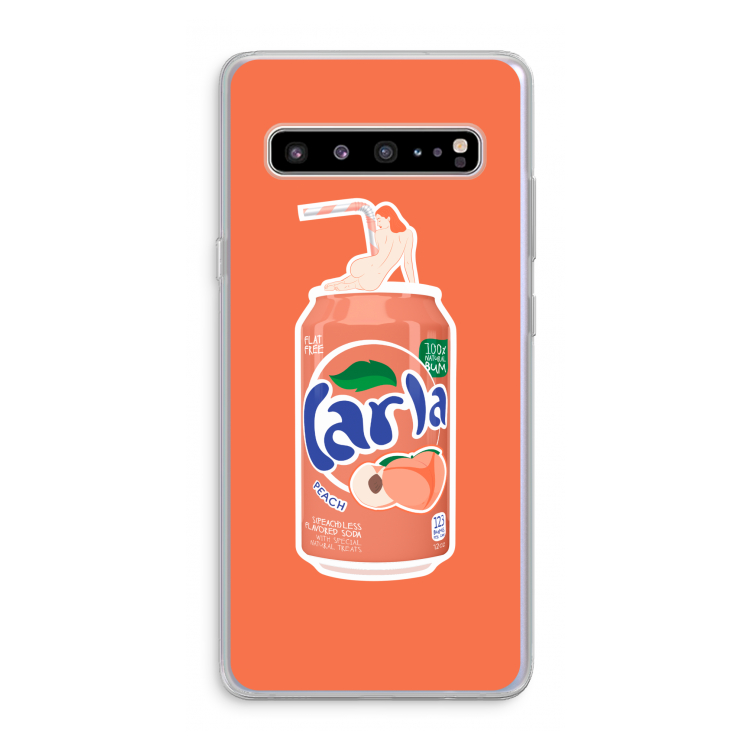 S(peach)less: Samsung Galaxy S10 5G Transparant Hoesje