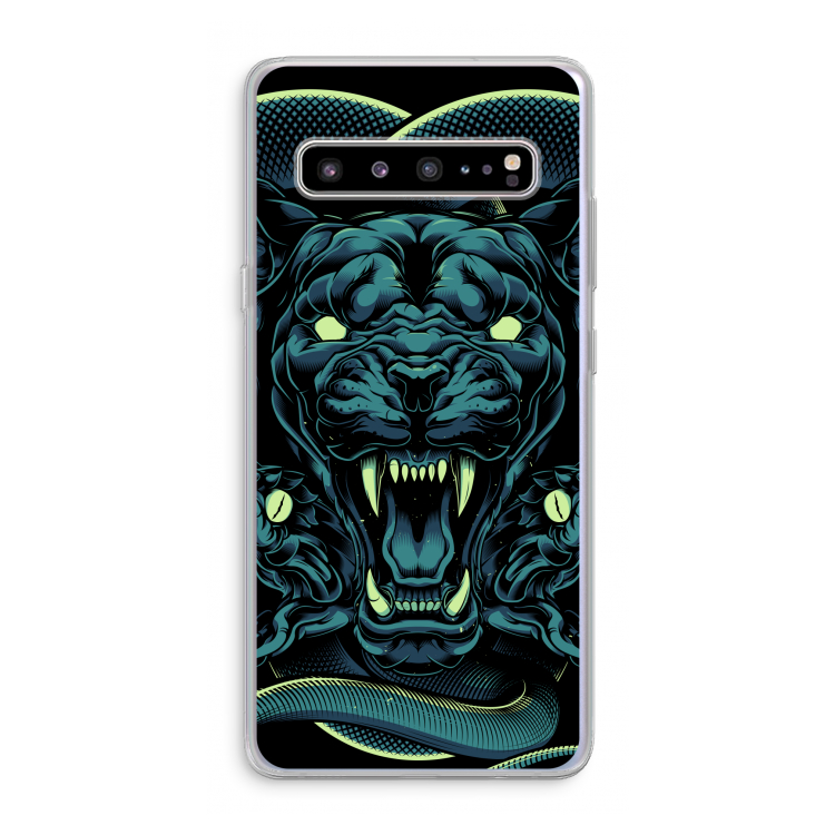 Cougar and Vipers: Samsung Galaxy S10 5G Transparant Hoesje