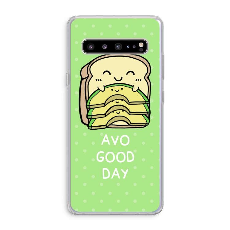 Avo Good Day: Samsung Galaxy S10 5G Transparant Hoesje