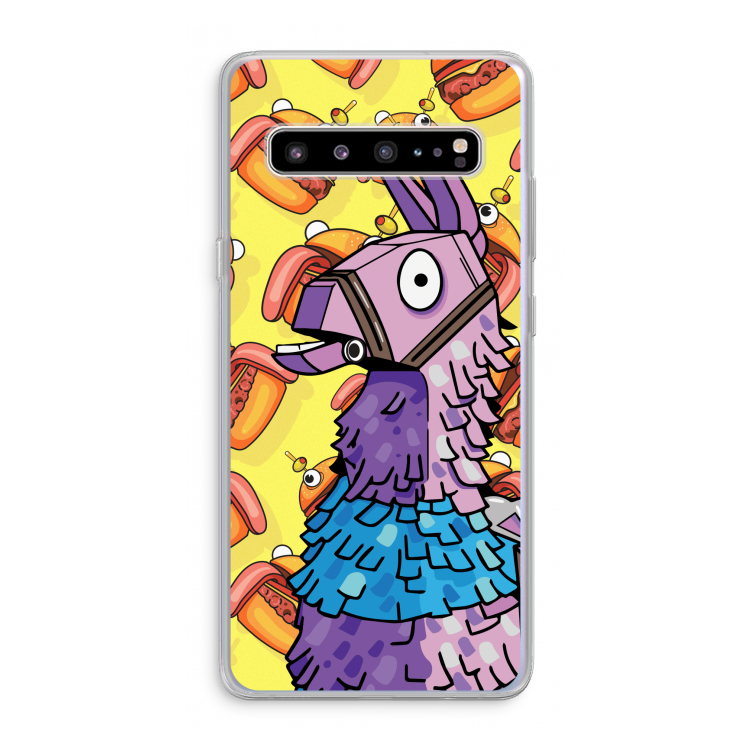 Loot Burger: Samsung Galaxy S10 5G Transparant Hoesje