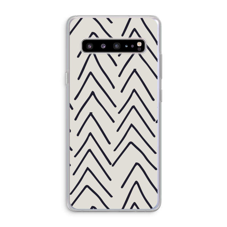 Marrakech Arrows: Samsung Galaxy S10 5G Transparant Hoesje