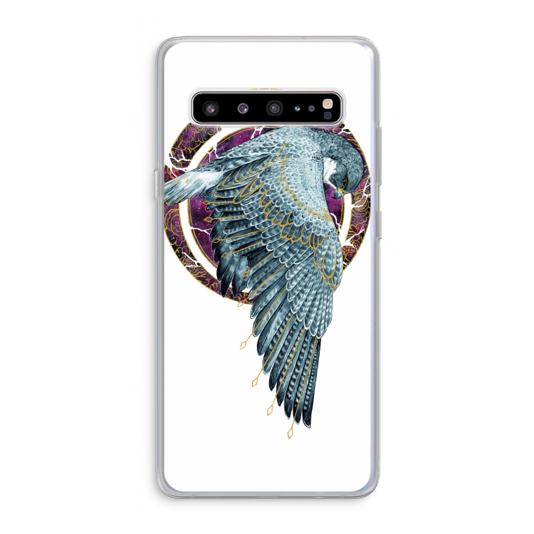 Golden Falcon: Samsung Galaxy S10 5G Transparant Hoesje