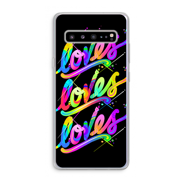 Loves: Samsung Galaxy S10 5G Transparant Hoesje