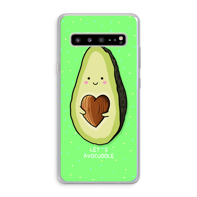 Avocuddle: Samsung Galaxy S10 5G Transparant Hoesje