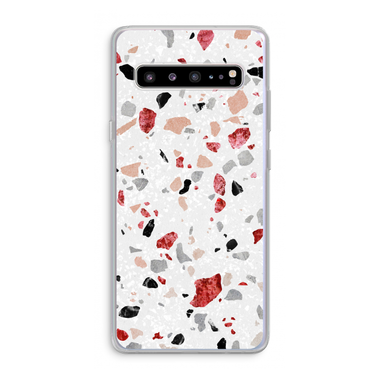 Terrazzo N°12: Samsung Galaxy S10 5G Transparant Hoesje