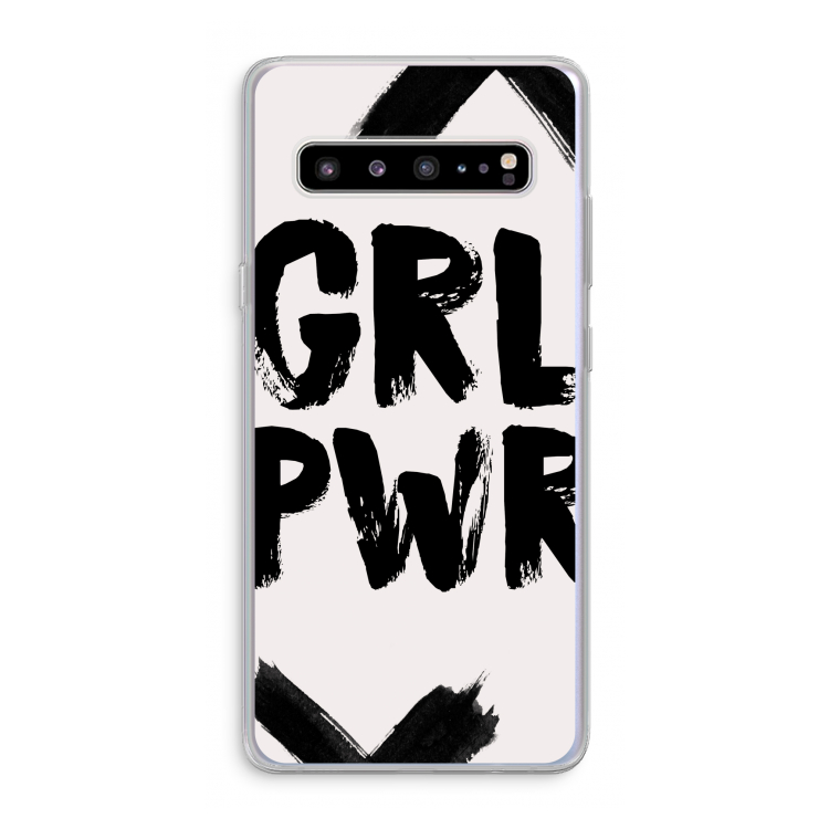 Girl Power #2: Samsung Galaxy S10 5G Transparant Hoesje