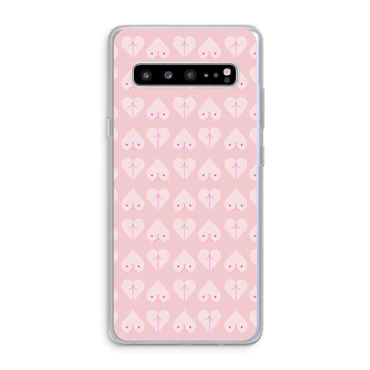 Ass 'n Titties: Samsung Galaxy S10 5G Transparant Hoesje