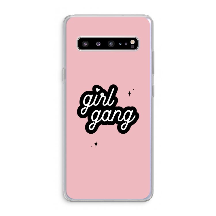 Girl Gang: Samsung Galaxy S10 5G Transparant Hoesje