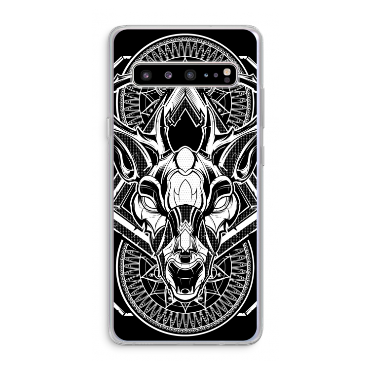 Oh Deer: Samsung Galaxy S10 5G Transparant Hoesje