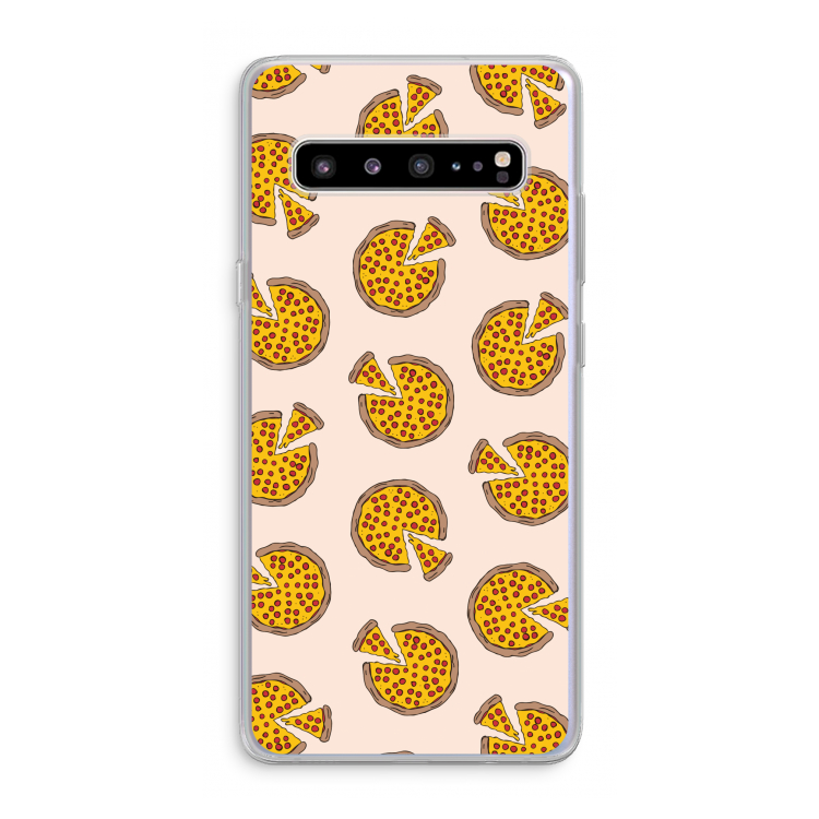 You Had Me At Pizza: Samsung Galaxy S10 5G Transparant Hoesje