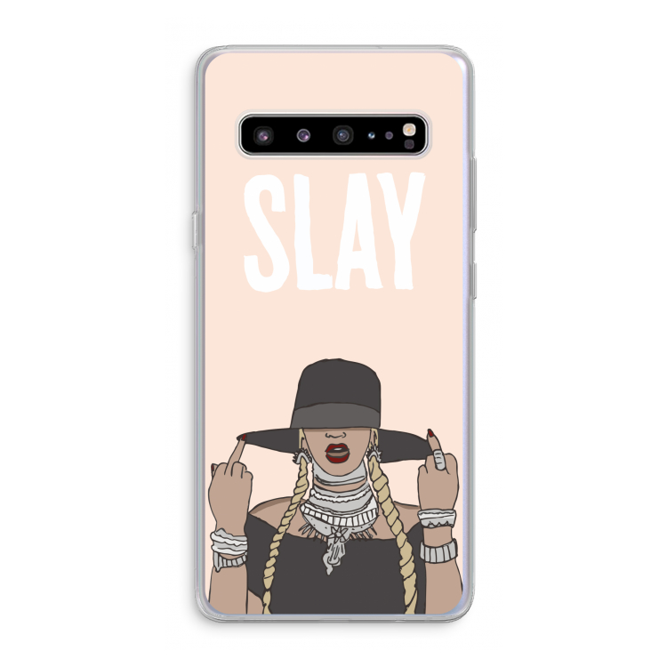 Slay All Day: Samsung Galaxy S10 5G Transparant Hoesje