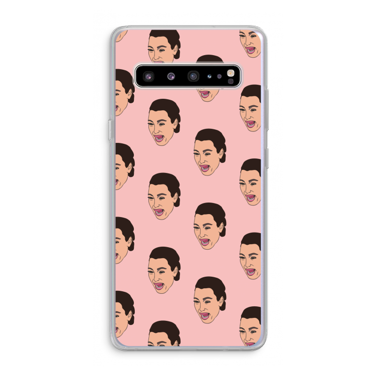 Ugly Cry Call: Samsung Galaxy S10 5G Transparant Hoesje