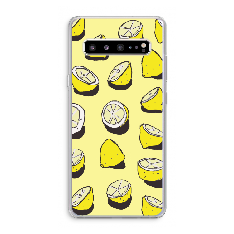 When Life Gives You Lemons...: Samsung Galaxy S10 5G Transparant Hoesje