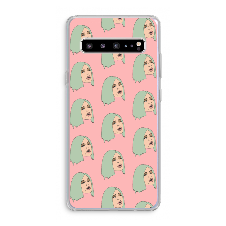 King Kylie: Samsung Galaxy S10 5G Transparant Hoesje