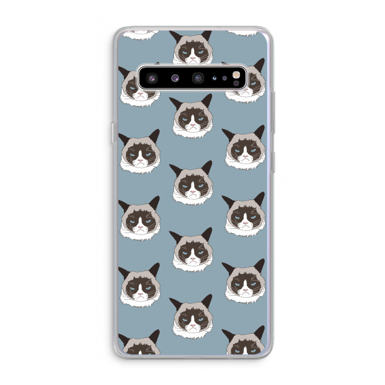 It's a Purrr Case: Samsung Galaxy S10 5G Transparant Hoesje