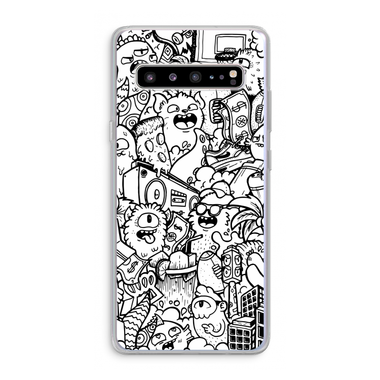 Vexx City #2: Samsung Galaxy S10 5G Transparant Hoesje