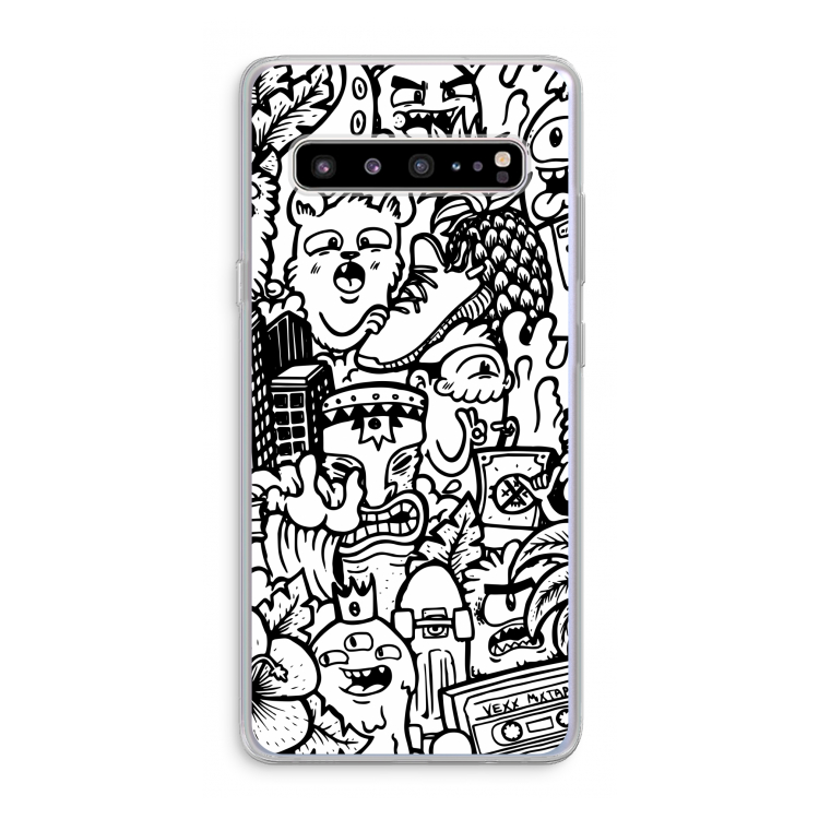 Vexx Mixtape #2: Samsung Galaxy S10 5G Transparant Hoesje
