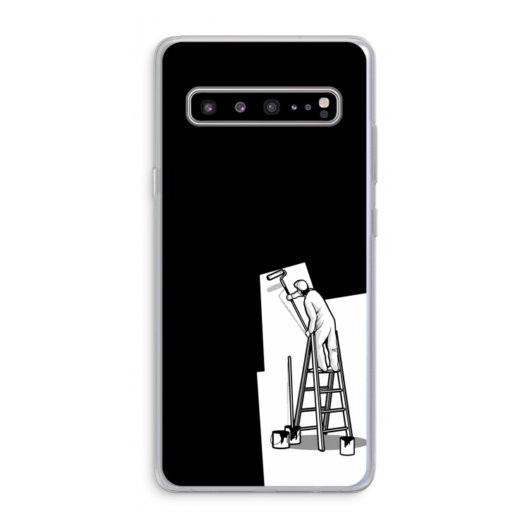 Musketon Painter: Samsung Galaxy S10 5G Transparant Hoesje