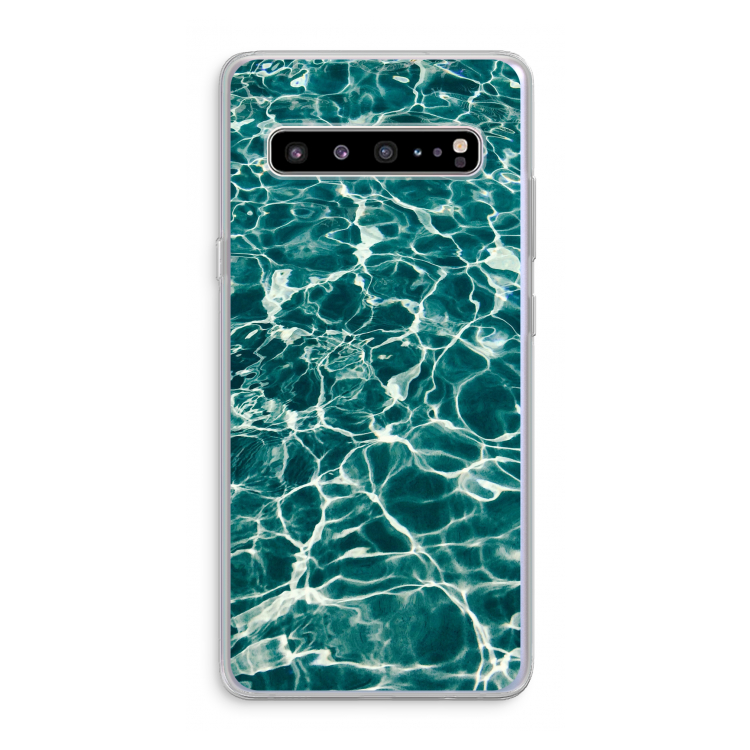 Weerkaatsing water: Samsung Galaxy S10 5G Transparant Hoesje