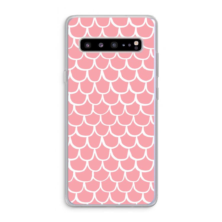 Dakpannetjes: Samsung Galaxy S10 5G Transparant Hoesje
