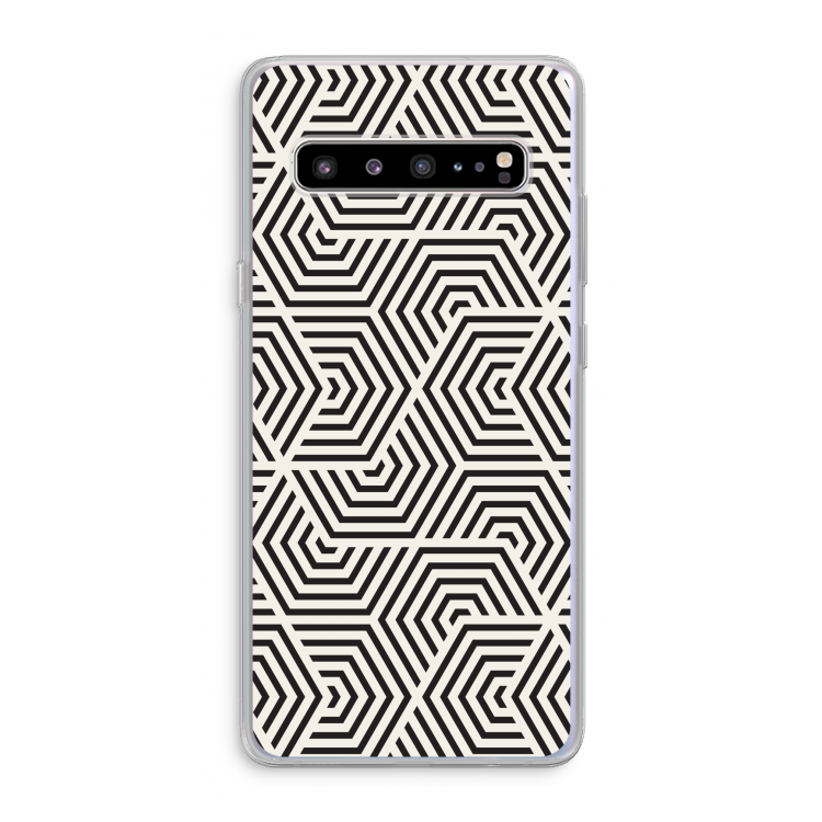 Magic pattern: Samsung Galaxy S10 5G Transparant Hoesje