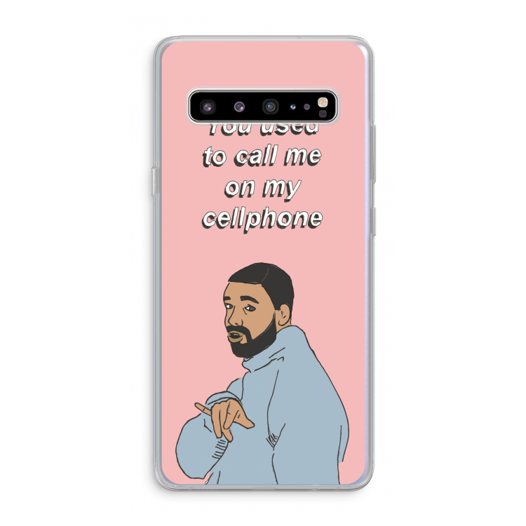 Hotline bling: Samsung Galaxy S10 5G Transparant Hoesje
