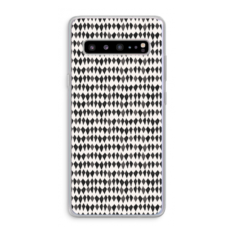 Crazy shapes: Samsung Galaxy S10 5G Transparant Hoesje