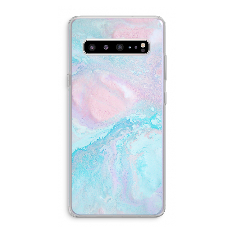 Fantasie pastel: Samsung Galaxy S10 5G Transparant Hoesje