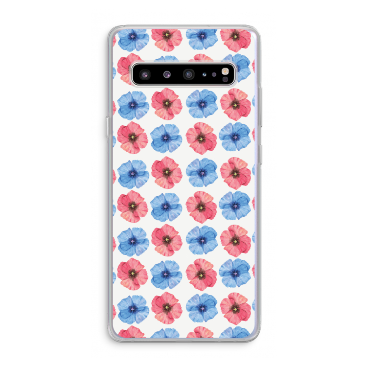 Klaproosjes: Samsung Galaxy S10 5G Transparant Hoesje