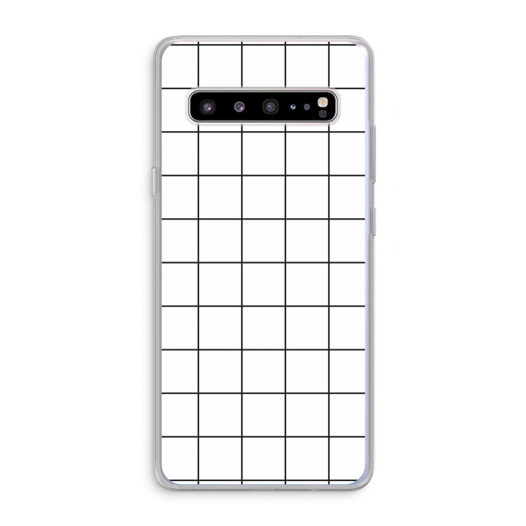 Rooster: Samsung Galaxy S10 5G Transparant Hoesje