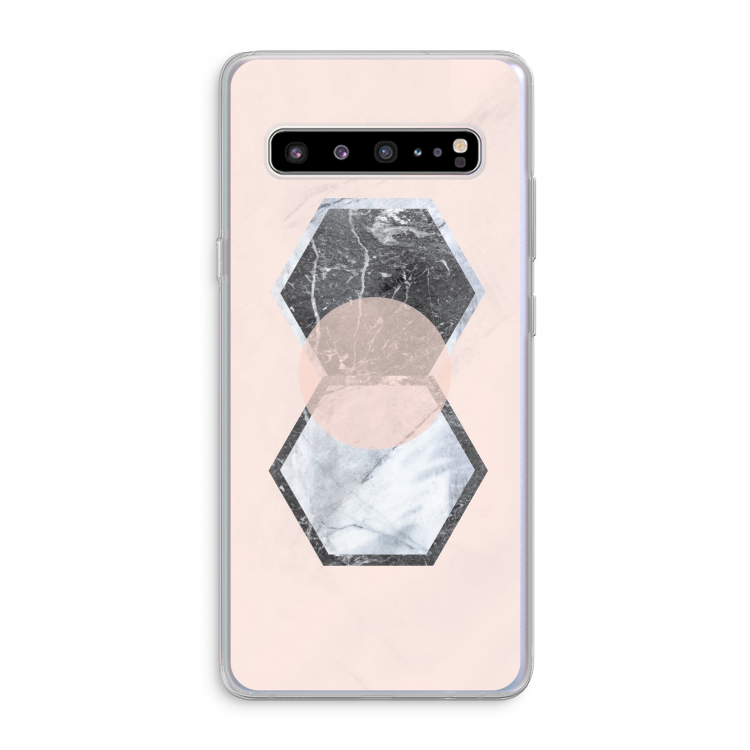 Creatieve toets: Samsung Galaxy S10 5G Transparant Hoesje