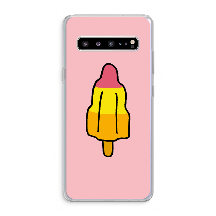 Raketijsje: Samsung Galaxy S10 5G Transparant Hoesje