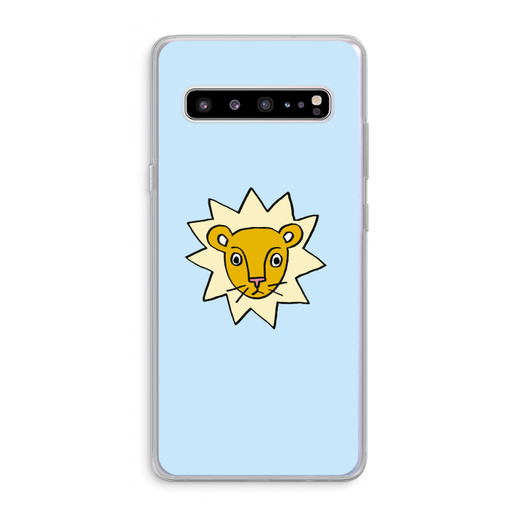 Kleine leeuw: Samsung Galaxy S10 5G Transparant Hoesje