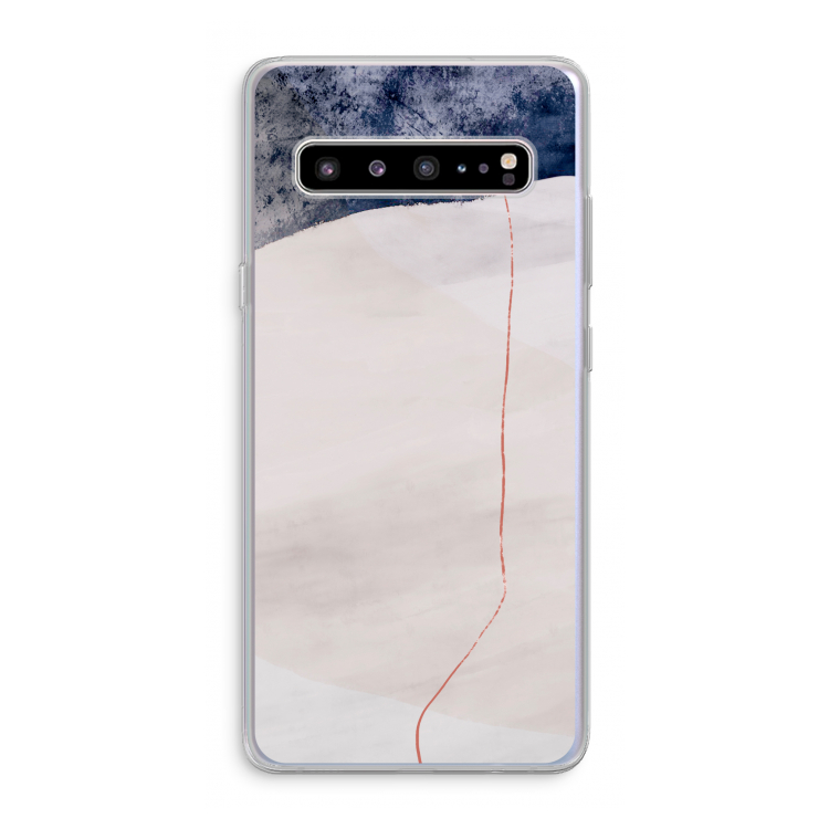 Stone White: Samsung Galaxy S10 5G Transparant Hoesje