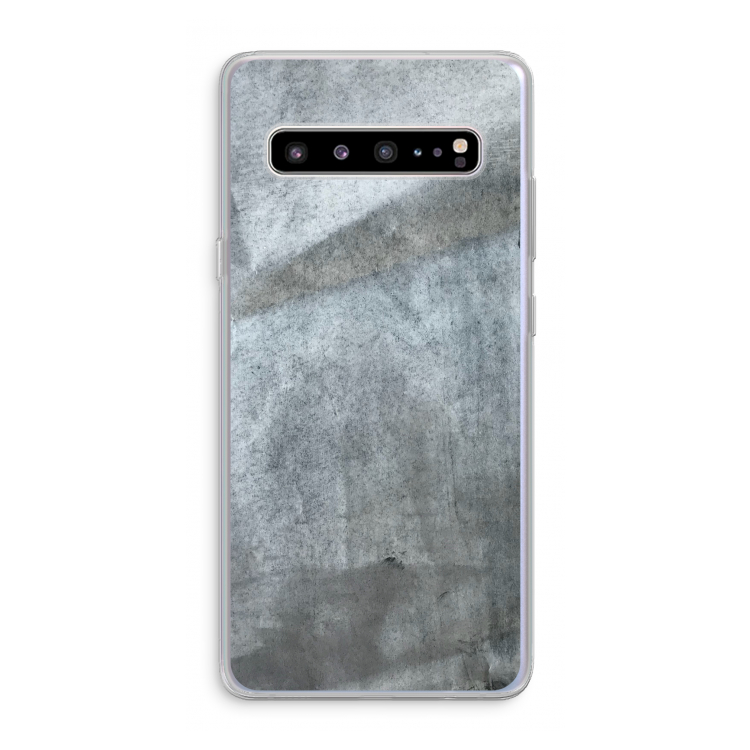 Grey Stone: Samsung Galaxy S10 5G Transparant Hoesje