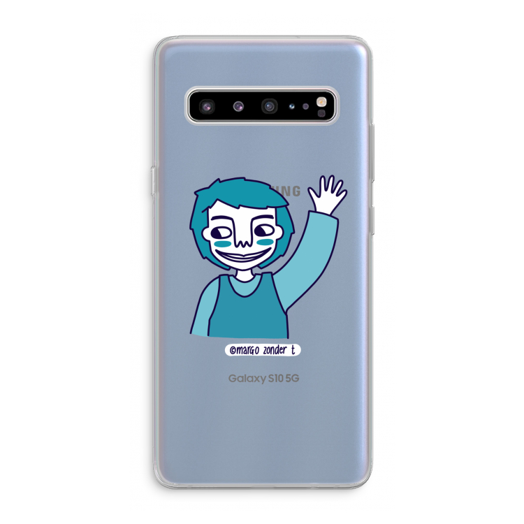 Zwaai: Samsung Galaxy S10 5G Transparant Hoesje