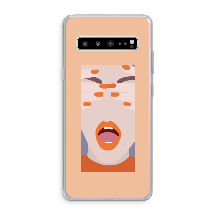 Surprise: Samsung Galaxy S10 5G Transparant Hoesje