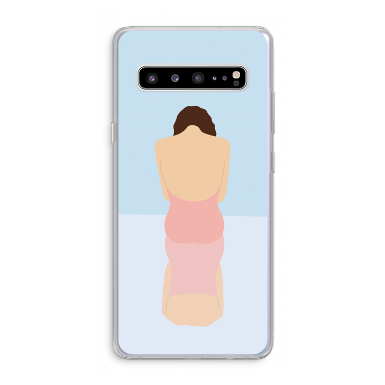 Mirror: Samsung Galaxy S10 5G Transparant Hoesje
