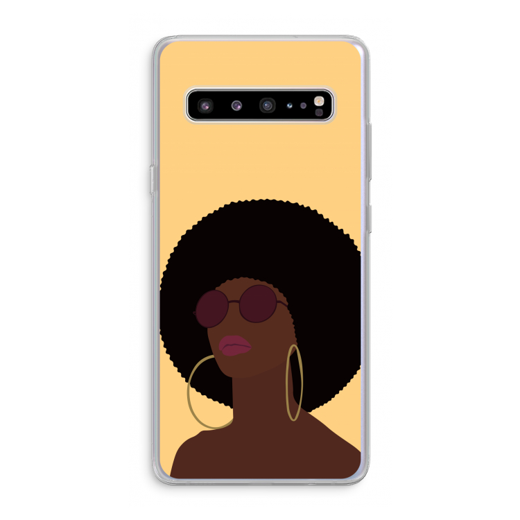 Golden hour: Samsung Galaxy S10 5G Transparant Hoesje