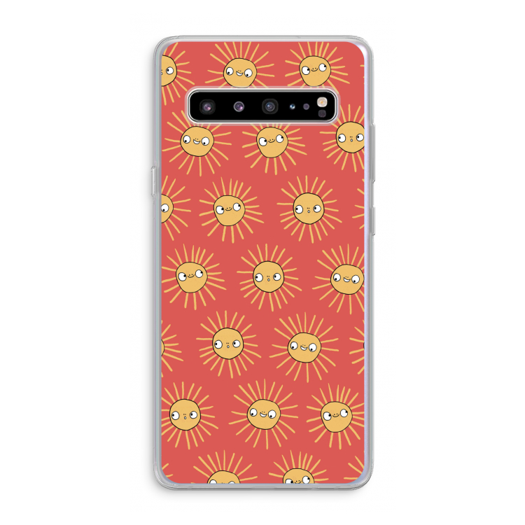 Zon: Samsung Galaxy S10 5G Transparant Hoesje
