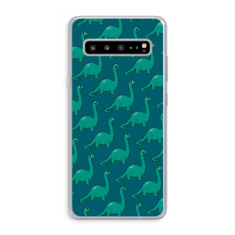 Diplodocus: Samsung Galaxy S10 5G Transparant Hoesje